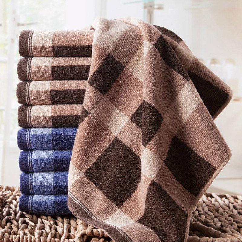 金号 纯棉毛巾家用提花缎边全棉面巾大气英伦格情侣款式G1561|msdalam kategori rumah Fabrik, tuala/tuala mandi/jubah mandi, tuala/tuala - dari Buy2taobao.com untuk memberikan perkhidmatan ejen Taobao profesional membeli