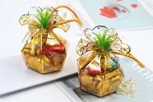 聚宝盆供奉糖果礼盒圣诞礼品闽南潮汕初一十五拜拜供佛糖塔