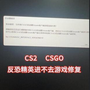 反恐精英CS2与本地CSGO启动器错误STEAM客户端进程连接失败进不去