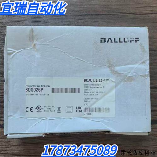 议价全新原装正品 巴鲁夫 BOS026P 感测器 BOS 18MR-PA-RD20-S4