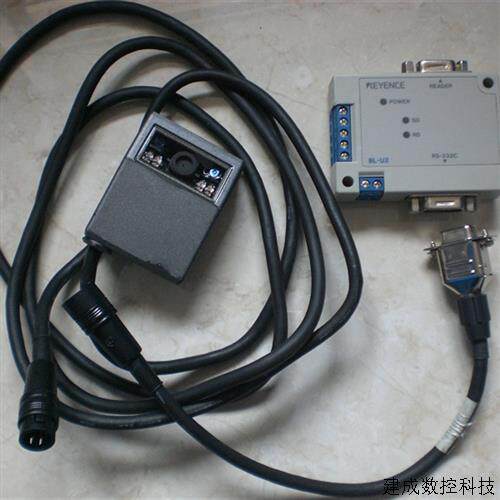 议价SR-500 BL-U2 KEYENCE 基恩士 条码读取器 电源和线一套