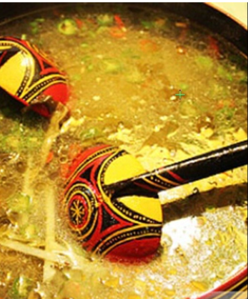 四川大凉山盐源县彝族高山酸菜园根干酸菜