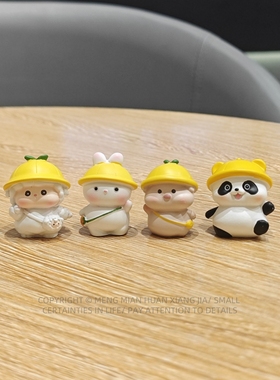 可爱小公仔桌面装饰品
