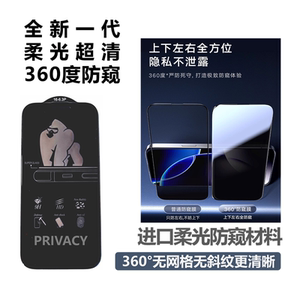 360度柔光超清防窥膜无网格斜纹