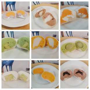 新品 口味雪媚娘奶黄流沙生椰拿铁大小号动物奶油赤藓糖买五送一