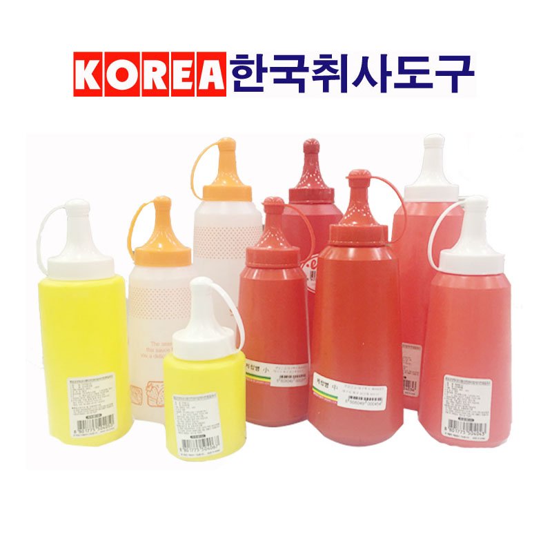 韩国调料壶品牌调料酱油瓶沙拉壶番茄酱壶酱料烤肉汁瓶挤瓶 油壶