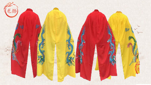 【可定、制】戏剧戏曲龙凤绣花披风成人表演服装影视用品