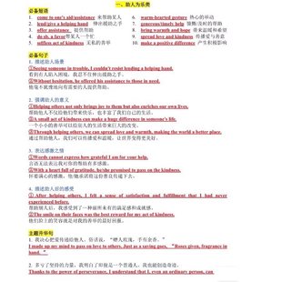 word可编辑教师学生版 高中英语高考读后续写模版之十句五定法