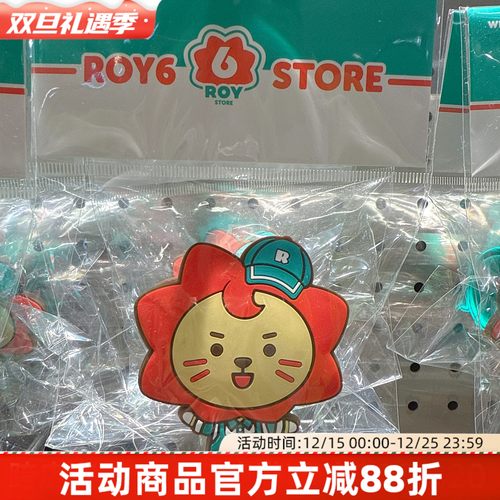 【正品代购】ROY6莱阳便利店系列店长莱阳包挂玩偶抱枕卡通周边