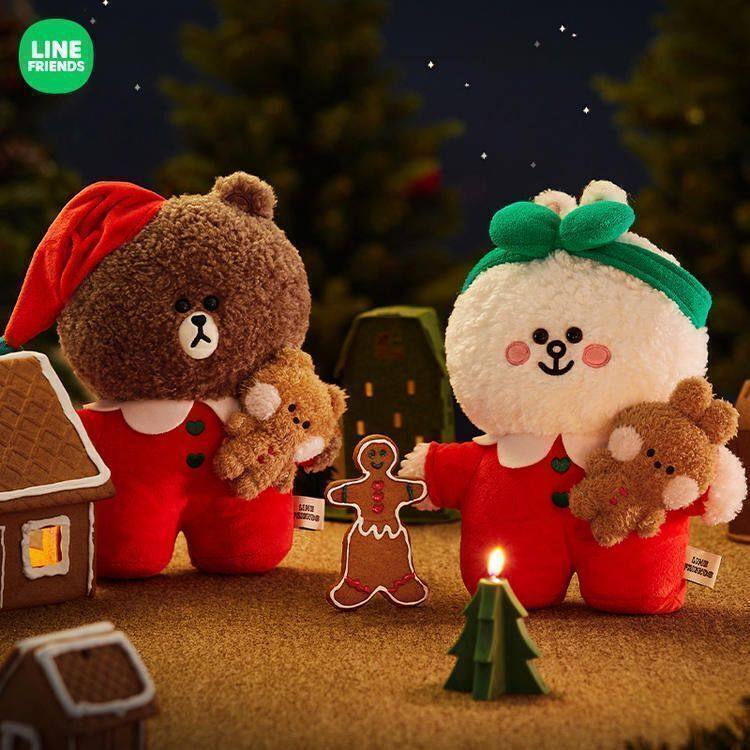 LINEFRIENDS毛绒玩偶现货礼物
