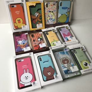 捡漏！苹果X/Xs max line 布朗熊可妮兔 kitty卡通手机壳7/8plus