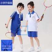 夏装 深圳校服小学生夏季 T恤长裤 男女速干短袖 礼服 索罗娜运动套装