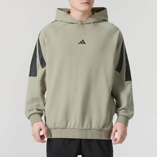 新款 2025春季 运动服舒适透气休闲连帽卫衣JC7840 女装 阿迪达斯男装