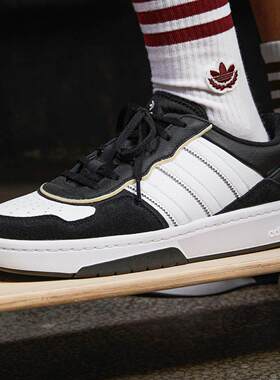 阿迪达斯三叶草男女面包鞋COURTIC运动板鞋ID0560 JS3034 JI2554