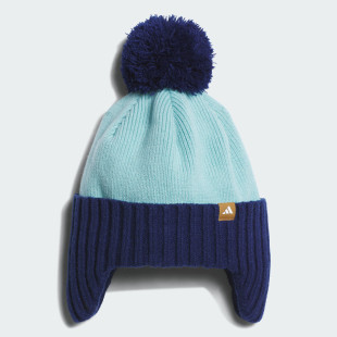 阿迪达斯25冬儿童毛线帽子防寒护耳针织帽抓绒保暖KC0328 KC0329