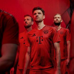 球衣JE9269 主场足球短袖 adidas阿迪达斯2024男装 拜仁慕尼黑球员版