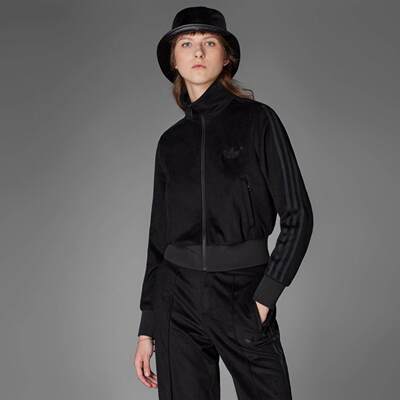 阿迪达斯三叶草女外套裤子