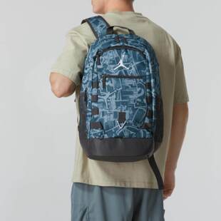 耐克男女包跑步运动包背包休闲书包jordan双肩包JD2423003AD-001