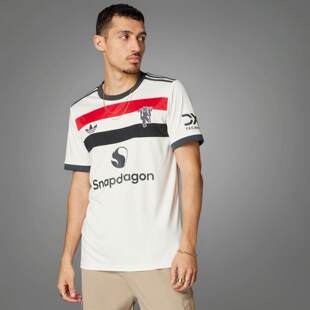 球衣足球服IY7806 短袖 阿迪达斯三叶草24 25曼联夏第二客场球迷版