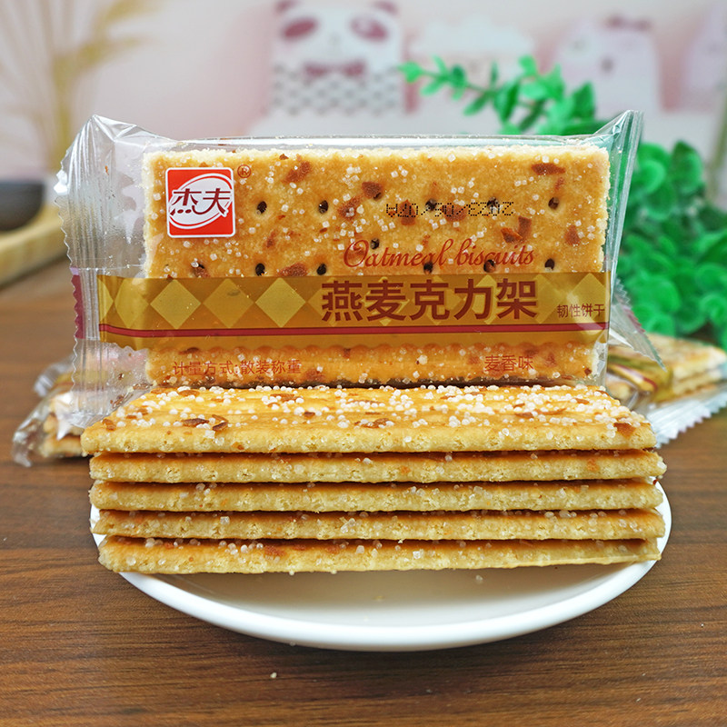 杰夫燕麦克力架饼干麦香味图片