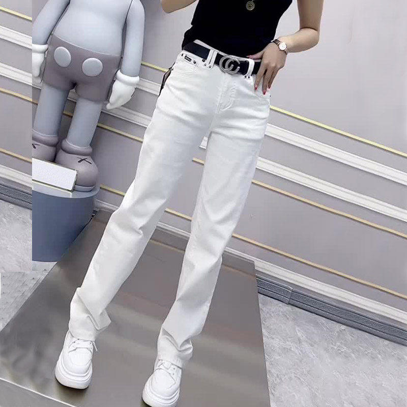 大尺码女装2025秋季新款高腰弹力直筒牛仔裤胖mm显瘦窄版阔腿拖地,个性定制/设计服务/DIY,棉服工装,淘宝优惠券,粉丝福利购,淘宝优惠卷