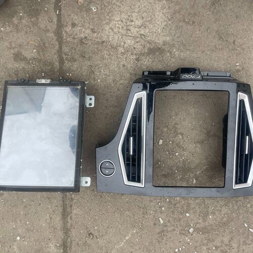 【议价】众泰T700中控显示屏总成 拆车件 带一键启动开关和空调