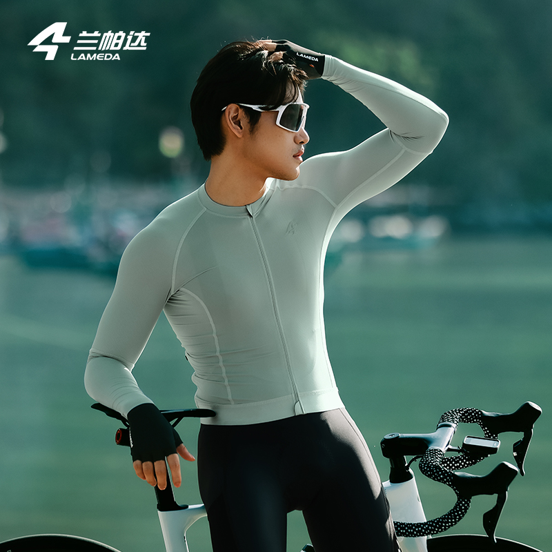 兰帕达新款骑行服长短袖COOLMAX轻薄春夏男透气专业公路车劲澜