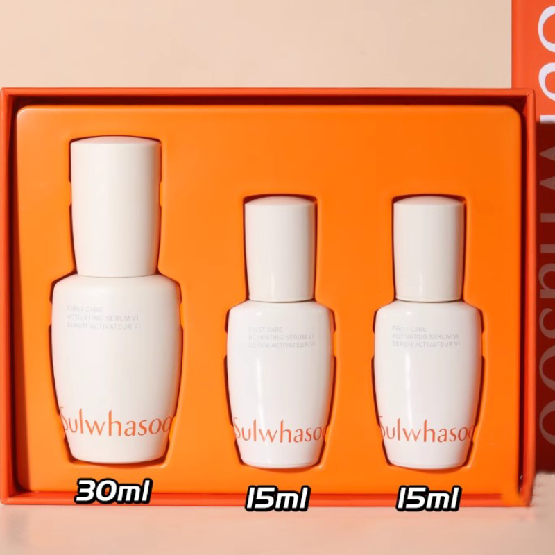 雪花秀润燥肌底精华30ML套盒维稳去黄提亮肤色保湿滋润抗皱新版