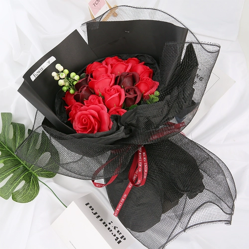 Мыло, подарочная коробка на день Святого Валентина, креативный подарок, подарок на день рождения