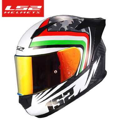 赛车盔跑盔碳纤维四季防雾FF801