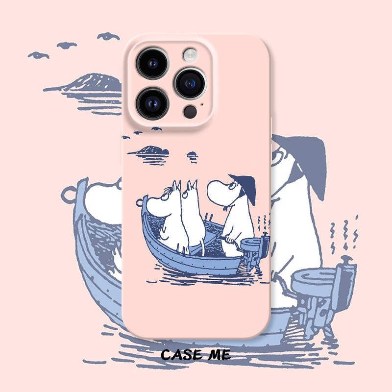不舍姆明moonmin 适用iphone16/15promax苹果18华为P70/NOVA13/荣耀300/magic7/6小米15/vivox100/X90手机壳