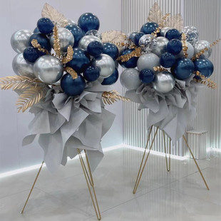 杭州高端定制气球开业花蓝同城四季青订货会乔迁发布会派对活动送