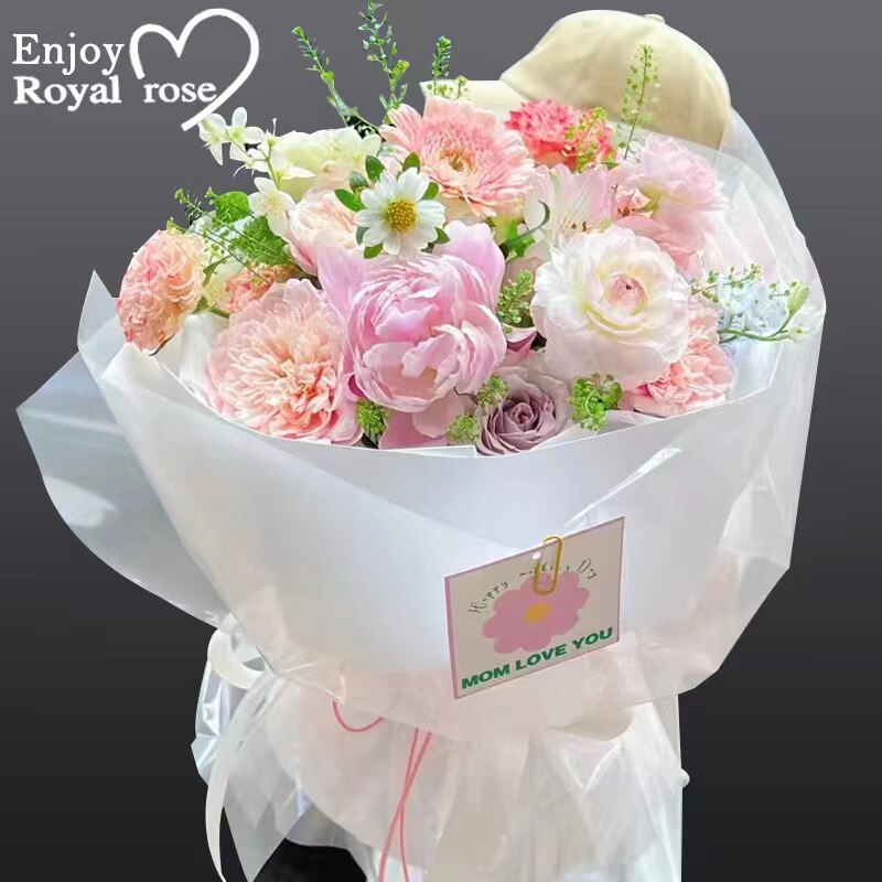 情人节杭州鲜花速递同城玫瑰花芍药花束爱人女友生日订花店送上门