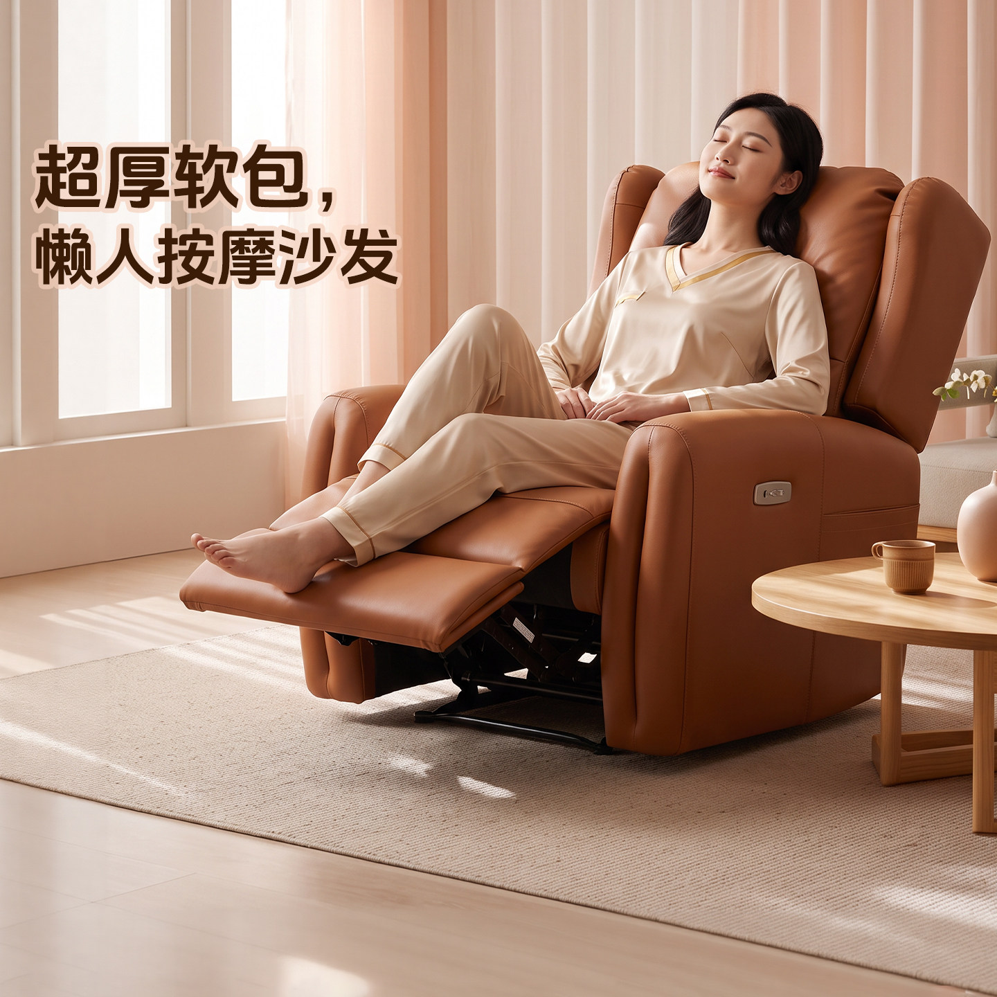 Rovos荣耀按摩椅懒人沙发家用单人电动小型2026新款智能座椅5313