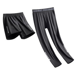 泳裤套装男防晒长裤游泳装备冲浪浮潜水母潜水服水上乐园沙滩短裤