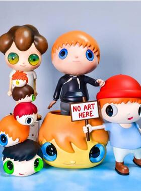 Javier Calleja 大眼仔1代2代3代4代初代花盆摆件潮玩潮玩javier1