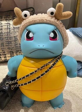 神奇宝贝杰尼龟手办星之卡比摆件