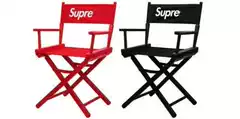 In Stock Suprem19Ss Week 60% off Stacking Chair Director's Chair Solid Wood Stool Fishing Outdoor Camping Chair