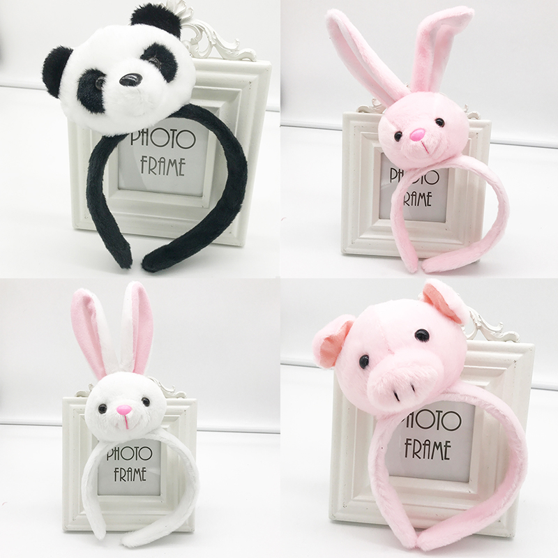 网红兔耳朵发箍可爱发卡头箍头饰