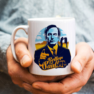 美剧风骚律师Better Call Saul马克杯纪念品牛奶咖啡陶瓷水杯礼物