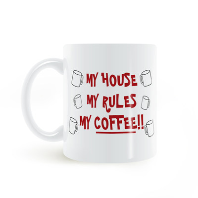 My House My Rules My Coffee Mug利刃出鞘杯子马克杯咖啡杯水杯