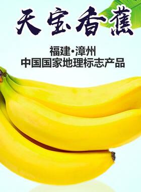 天宝香蕉福建新鲜水果现摘3/5斤包邮非小米蕉芭蕉