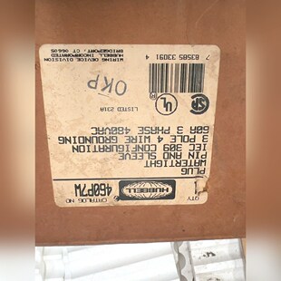 出一个 议价 美国HUBBELL插头插座是460P7M.