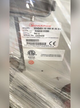 爱德华IXH4545H 真空泵 成色漂亮 议价 议价