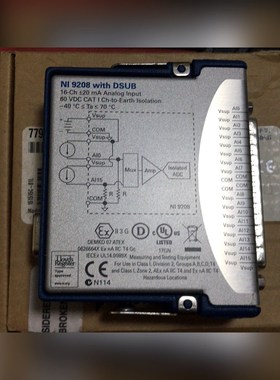 NI 9208 with daub需要的朋友直接拍 议价