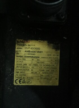 发那科电机403000A06B-0257-B401A0 议价