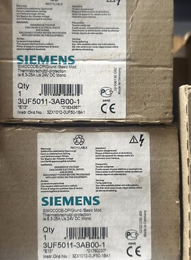 SIEMENS 3UF5011-3AB00-1德国 议价