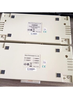 原装moxa磨莎串口服务器C32030t c32047扩展链 议价