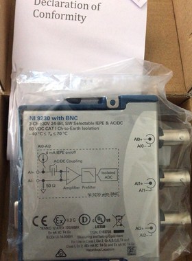 NI 9230模块声音与振动采集有需求可以联系 议价