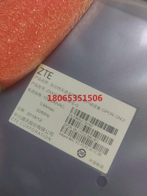 ZTE/中兴原包对码中兴F804/8FE-G GPON